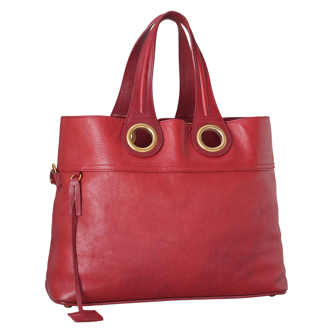 YVES SAINT LAURENT(USED)생로랑 191854 레더 숄더백